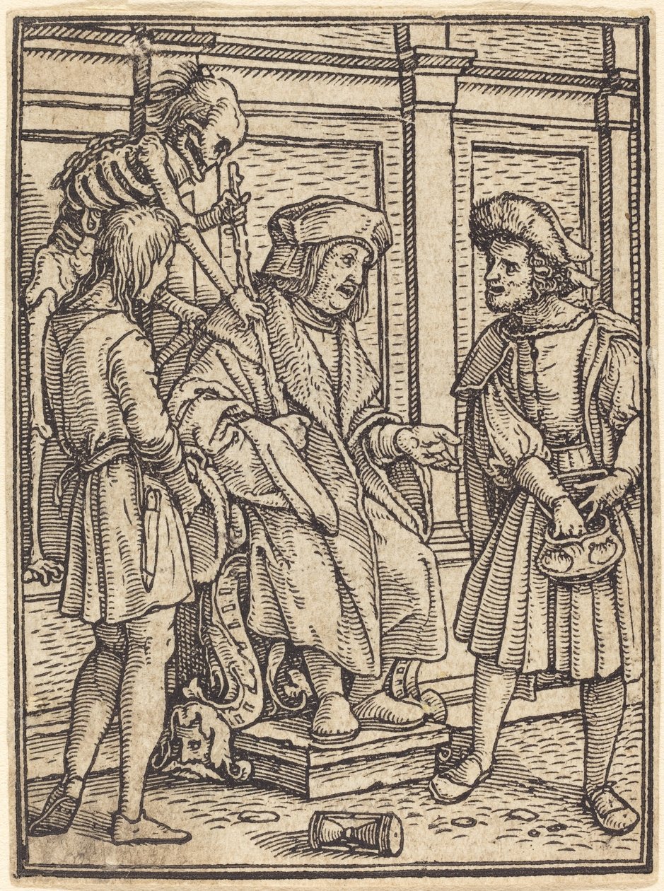 Yargıç. by Hans Holbein der Jüngere