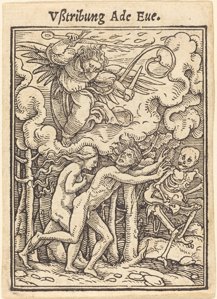 Vßtribung Ade Eue by Hans Holbein der Jüngere