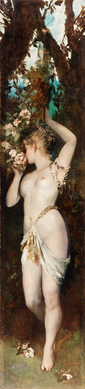 Beş duyu: koku by Hans Makart