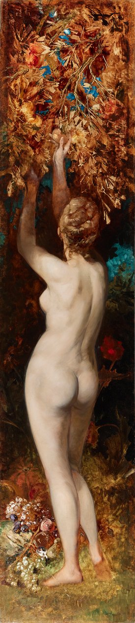 Beş duyu: tat by Hans Makart