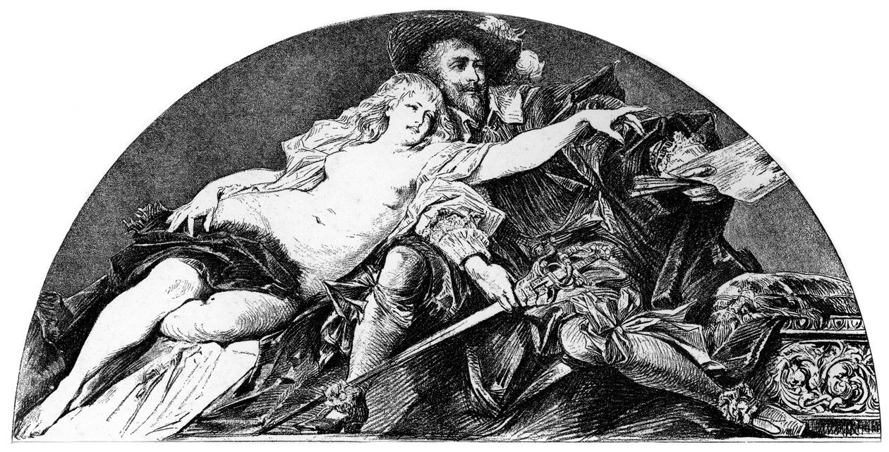 Peter Paul Rubens, Flaman Barok sanatçısı, c1880-1882 by Hans Makart