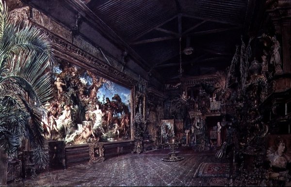 Sanatçının Stüdyosu by Hans Makart