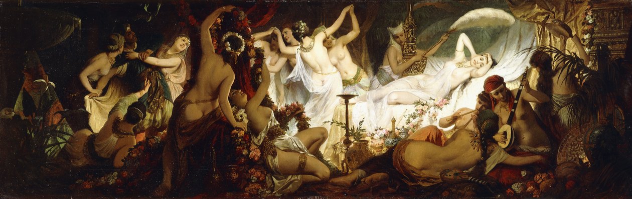 harem, by Hans Makart