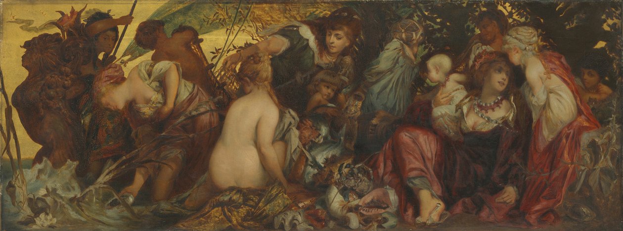 Deniz Hazineleri by Hans Makart