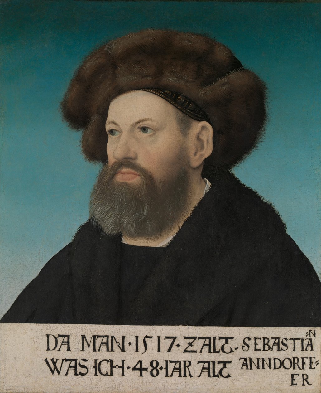 Sebastian Andorfer 1469-1537, 1517. by Hans Maler