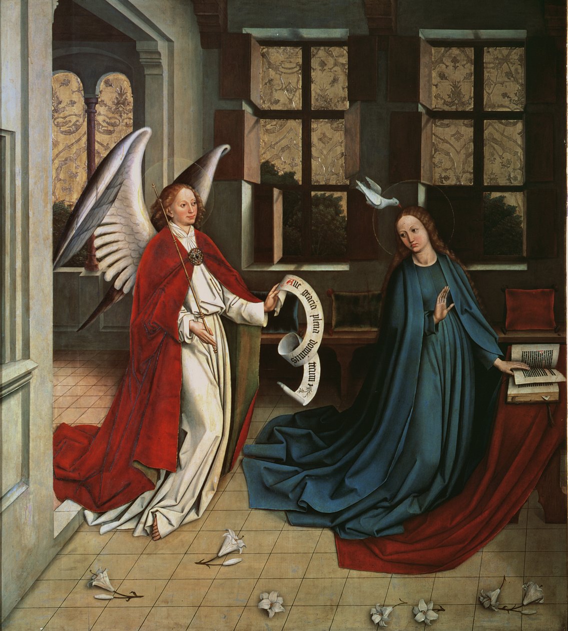 Müjde, 1458 by Hans Multscher