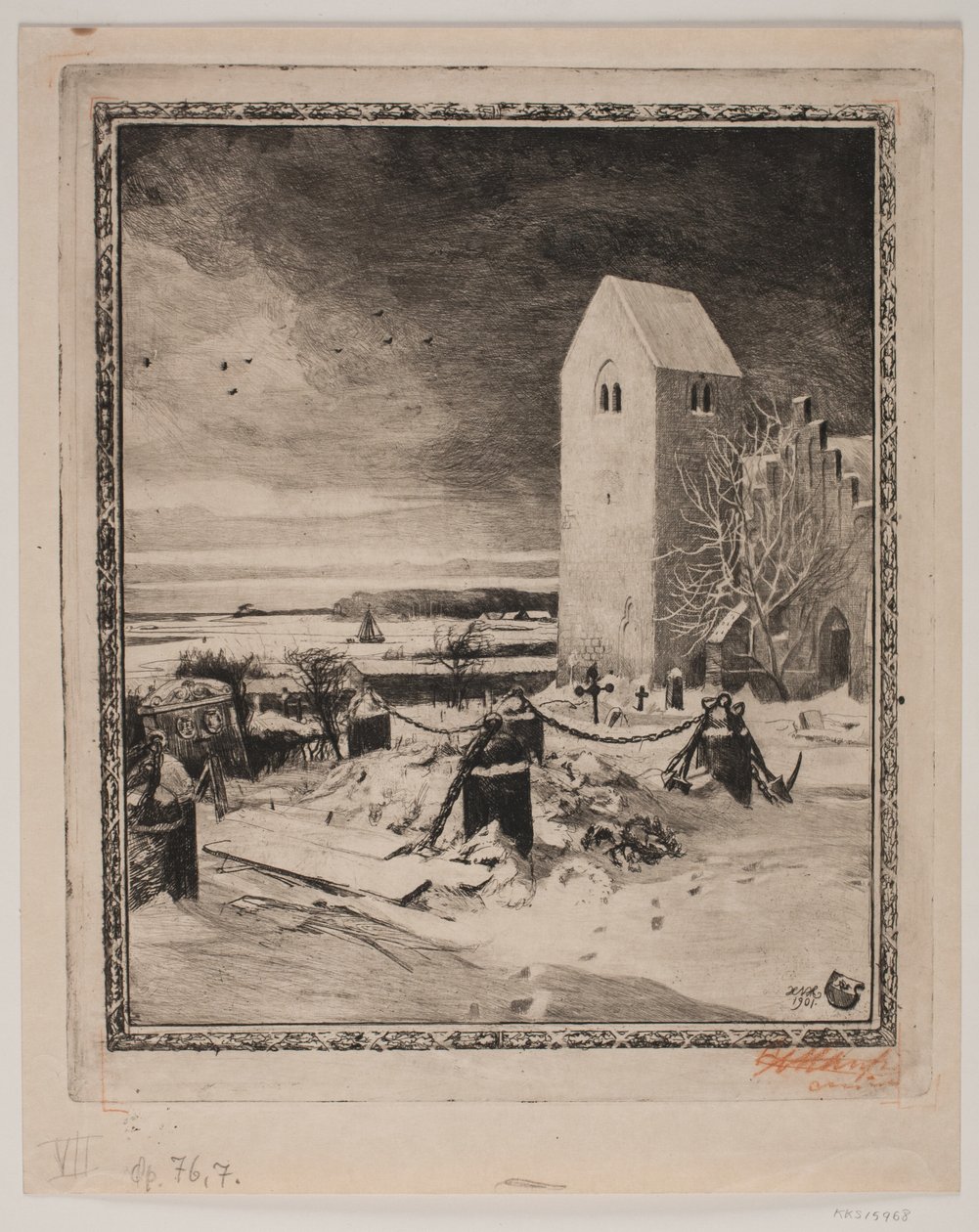 Bir dalda yüksek. BİZ. mezarlık by Hans Nikolaj Hansen