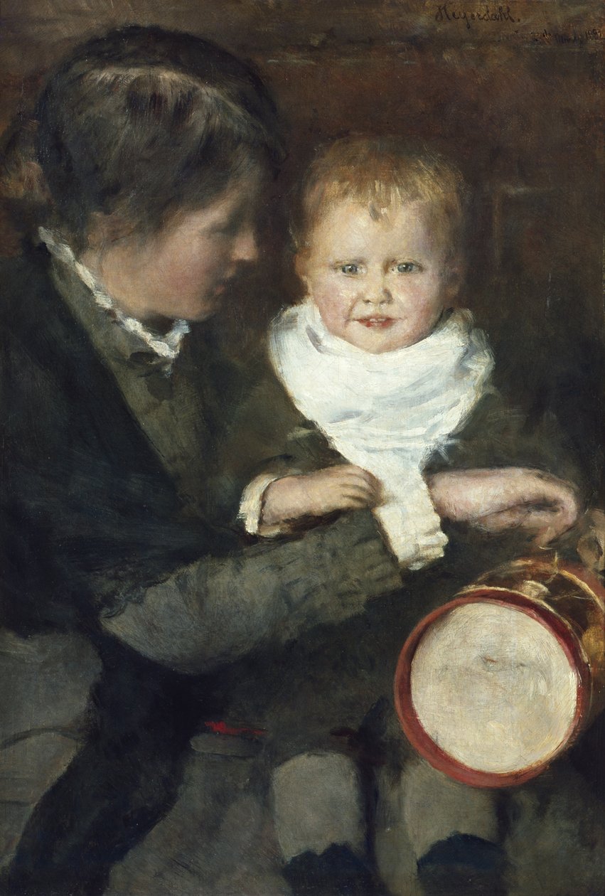 Anne ve Çocuk by Hans Olaf Heyerdahl