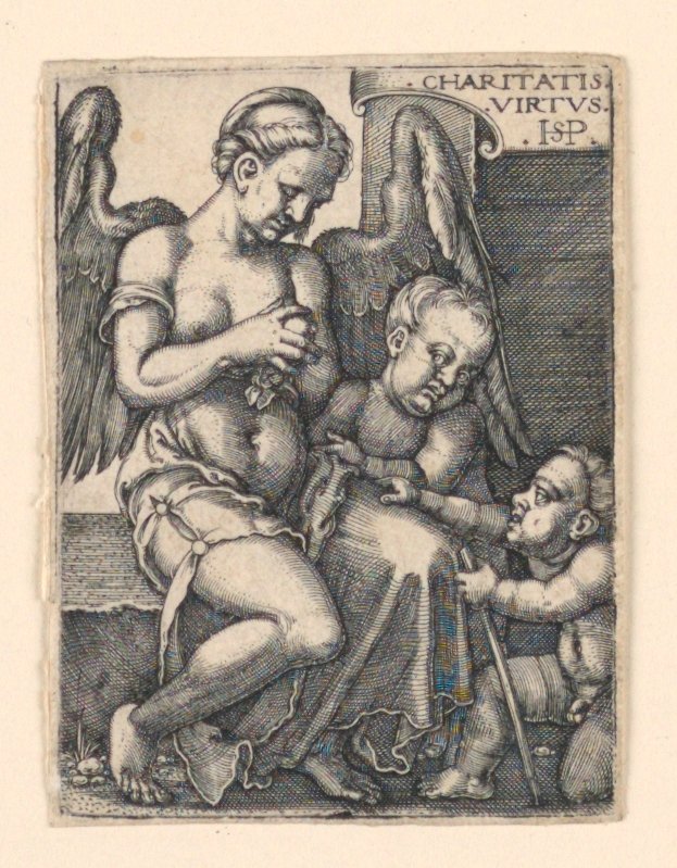 Hayır kurumu by Hans Sebald Beham
