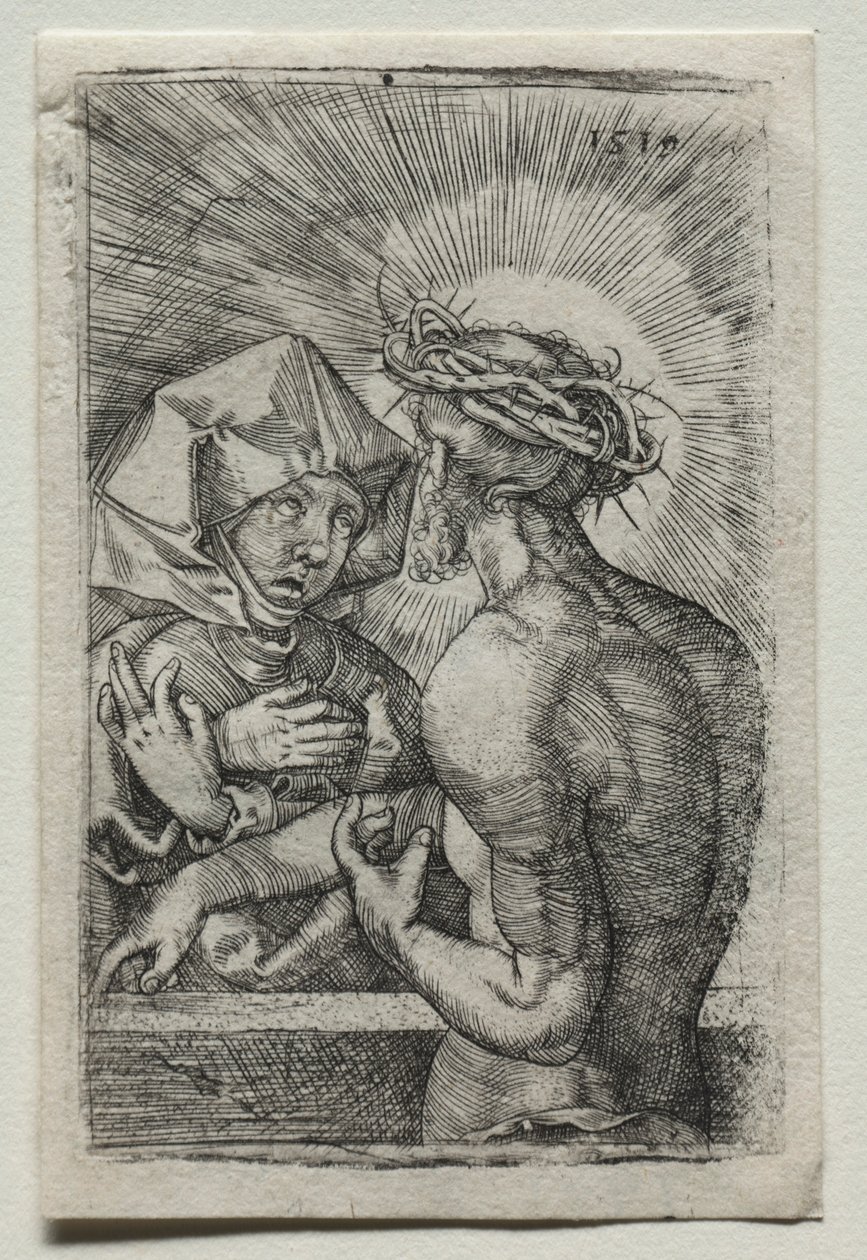 İsa ve Bakire, 1519. by Hans Sebald Beham