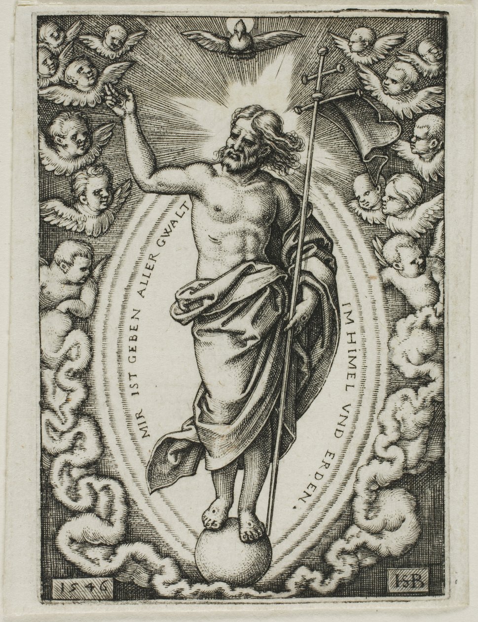 Dünya üzerindeki İsa by Hans Sebald Beham