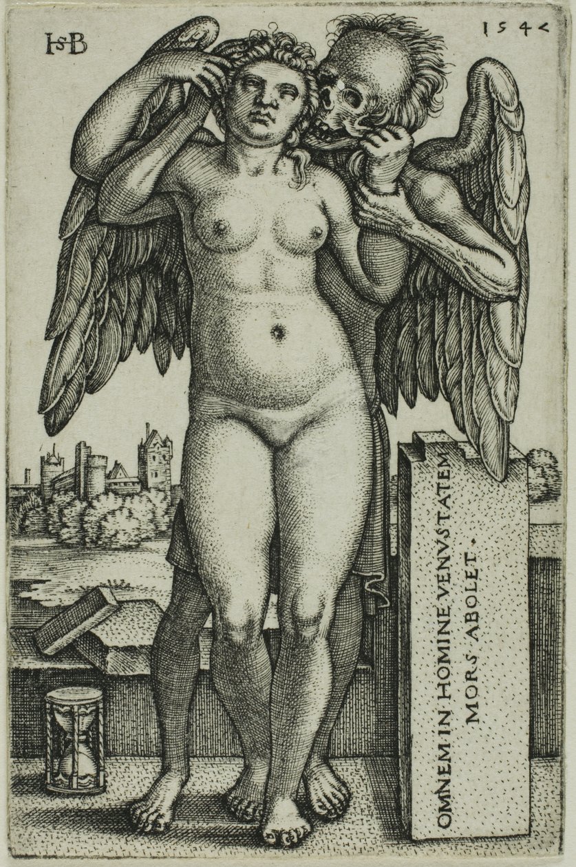 Ölüm ve Kız by Hans Sebald Beham