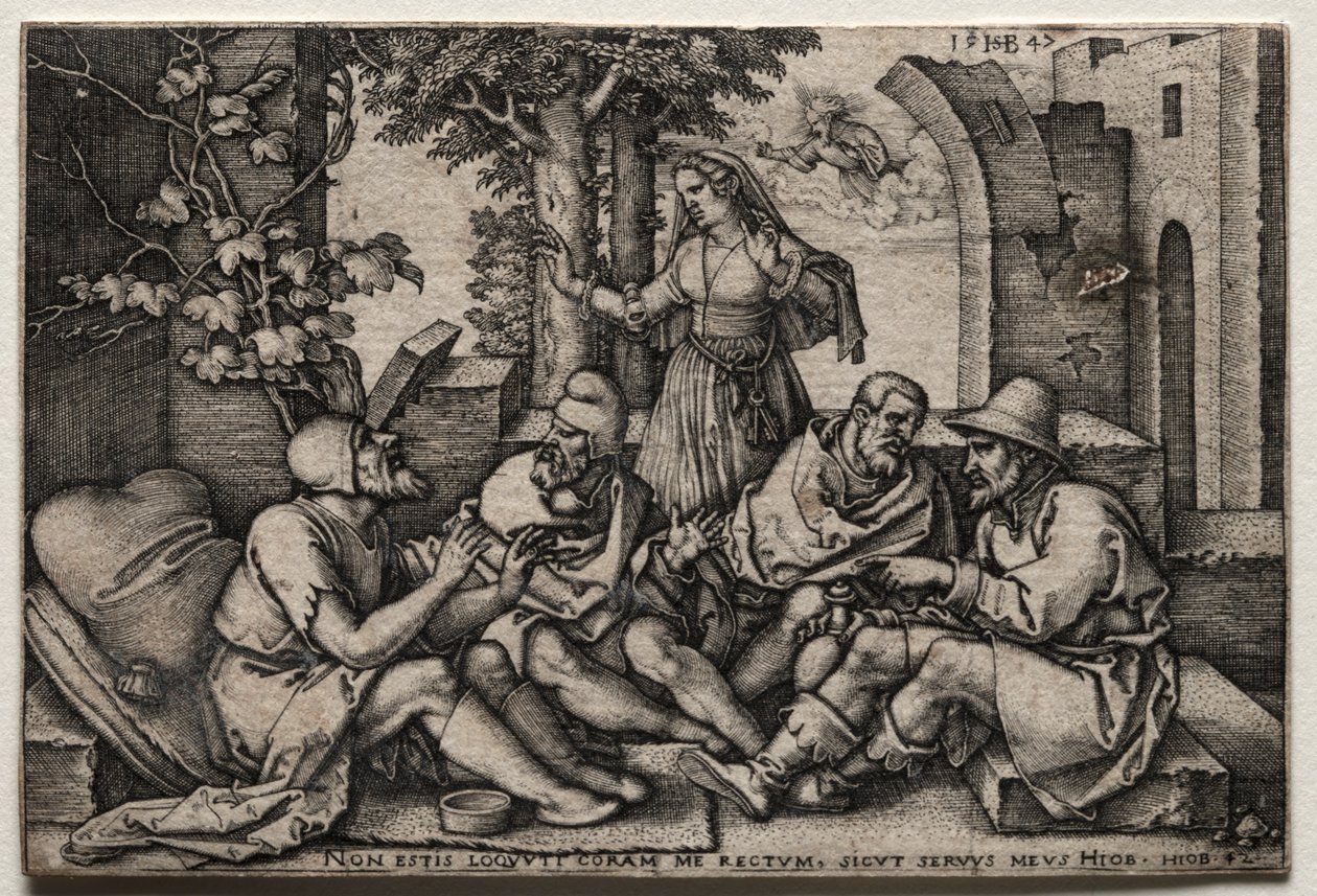 Eyüp ve Arkadaşları. by Hans Sebald Beham