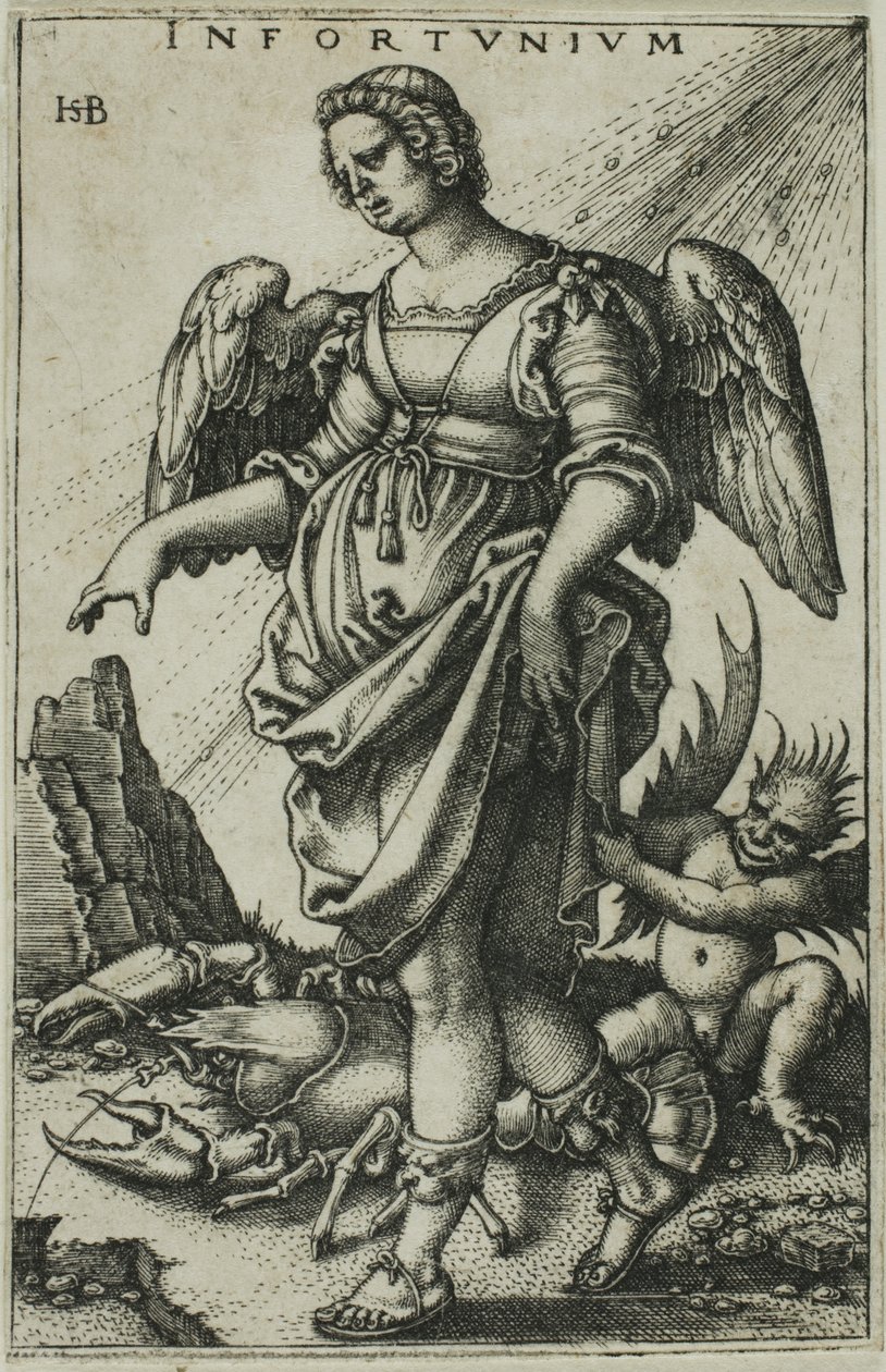 talihsizlik by Hans Sebald Beham