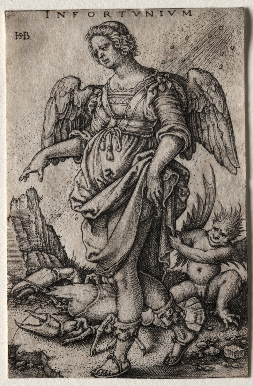talihsizlik by Hans Sebald Beham