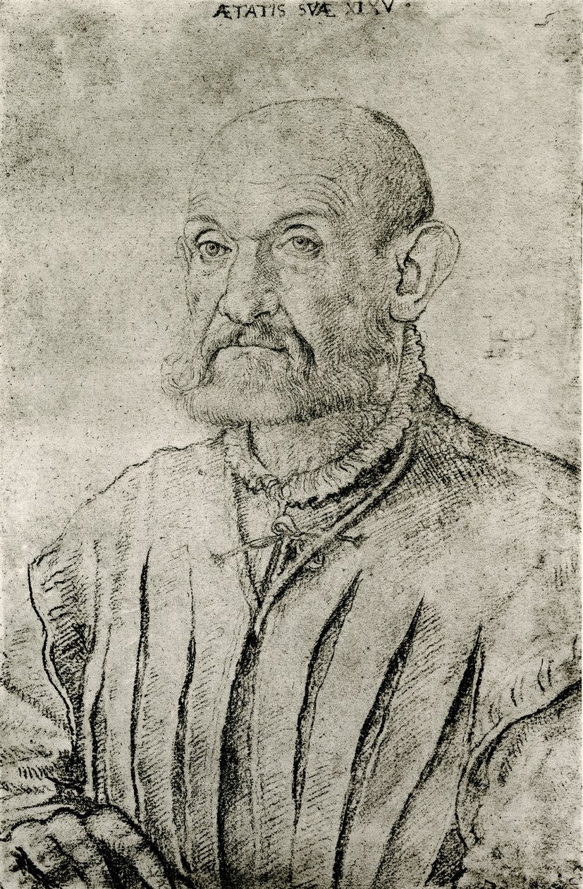 Bir yabancının portresi by Hans Sebald Beham