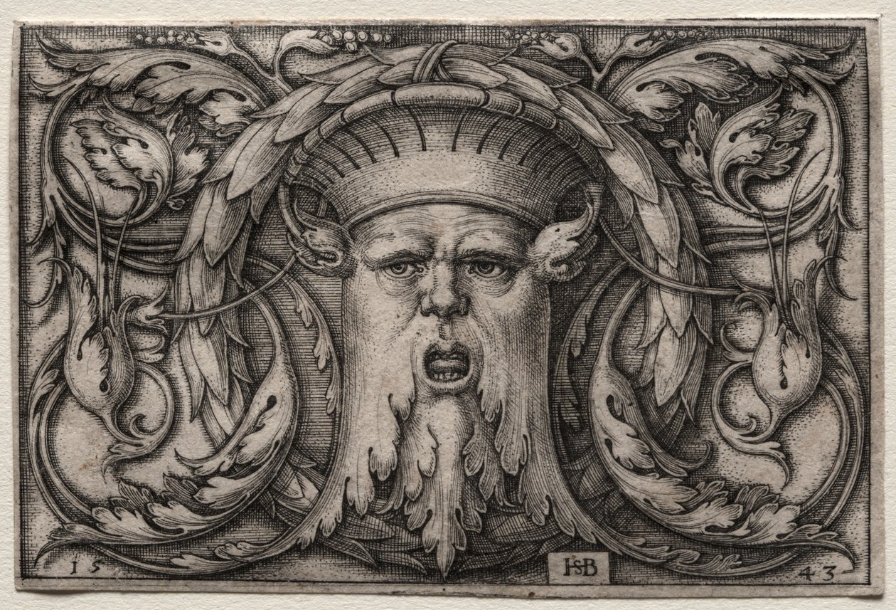 Maske by Hans Sebald Beham