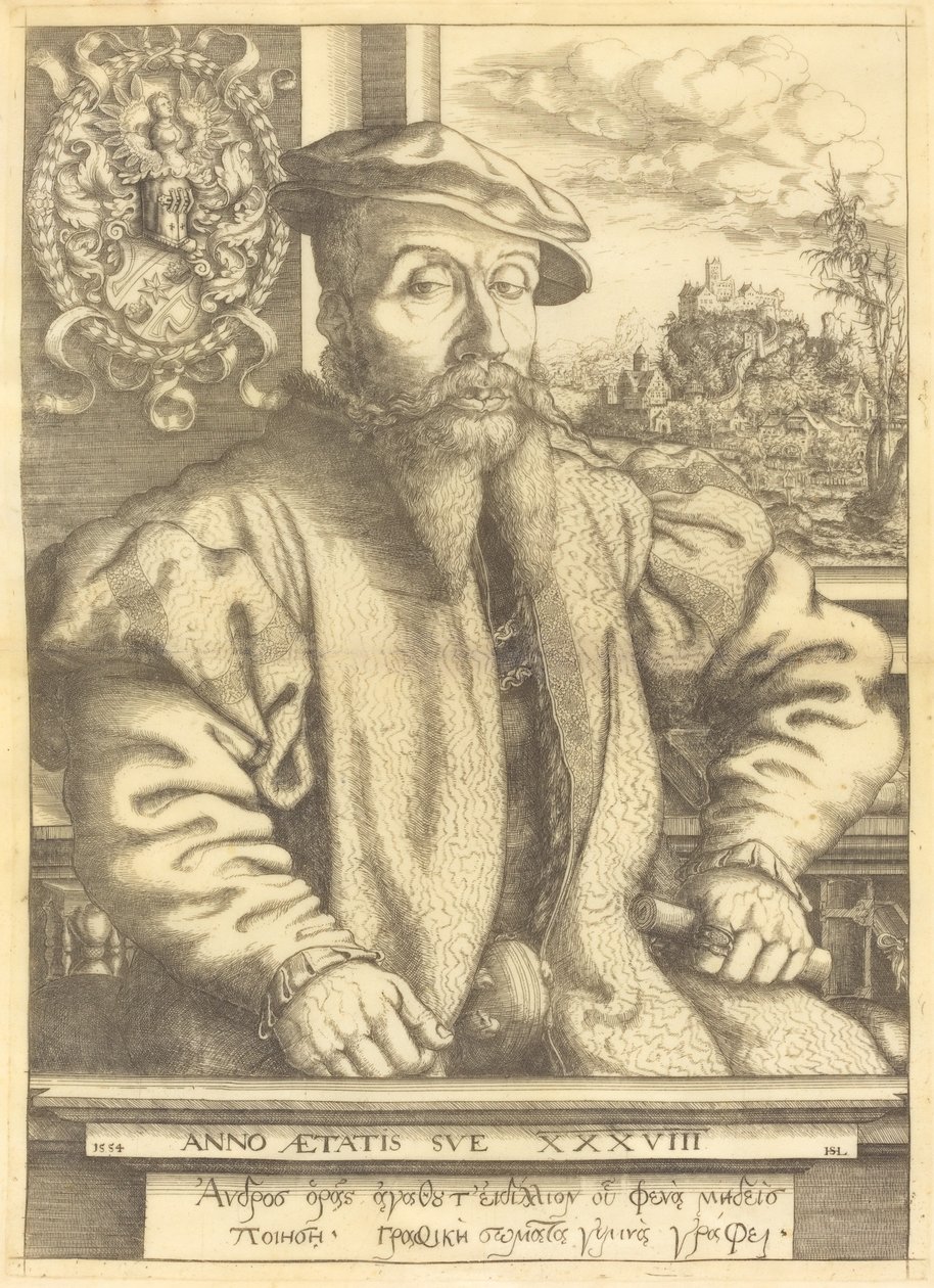 Georg Roggenbach, 1554. by Hans Sebald Lautensack