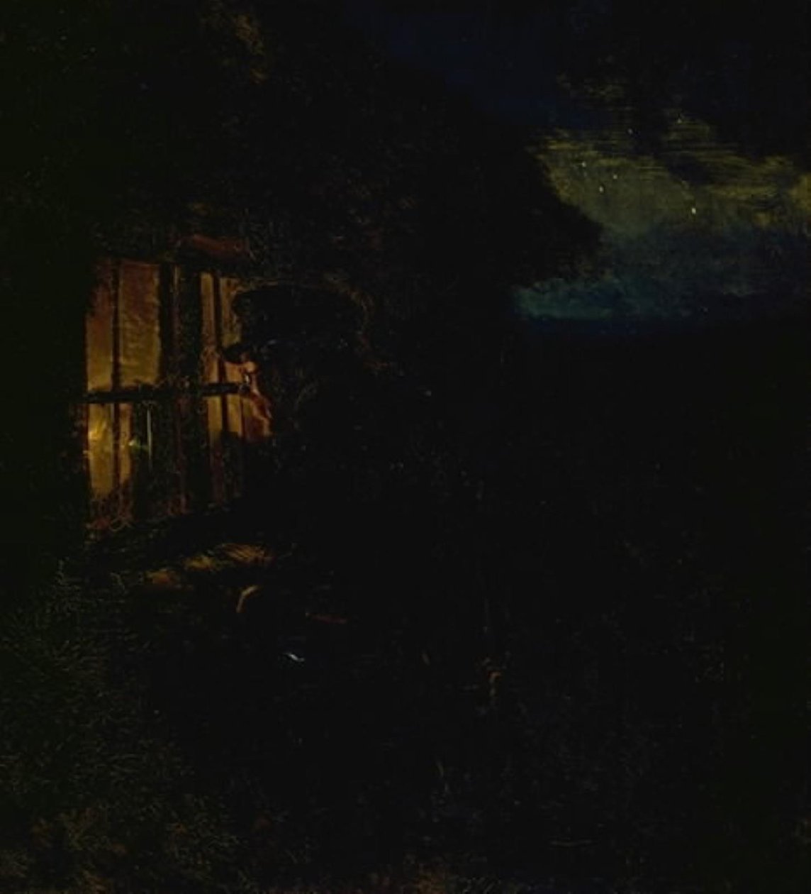 Kæltringbal. Tater kulübesinde Blicher by Hans Smidth