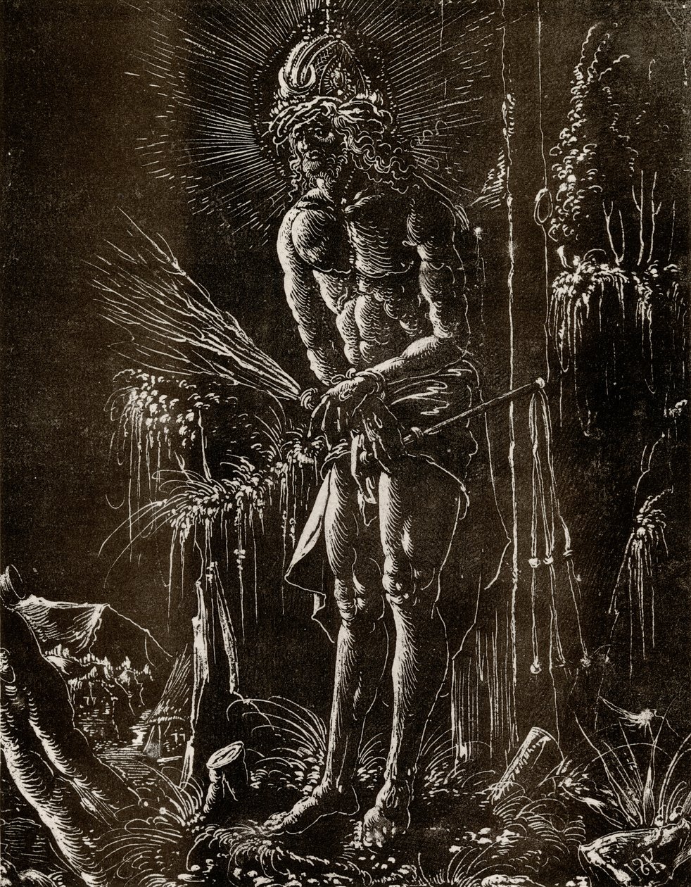 Hüzünlerin Adamı Olarak İsa by Hans Springinklee
