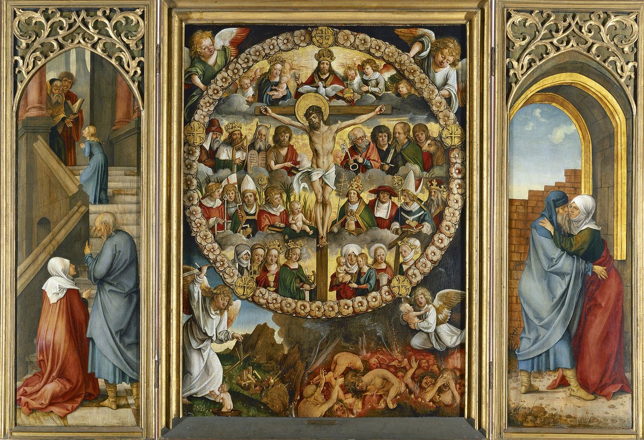 Tesbih Üçlemesi by Hans Suess Kulmbach von