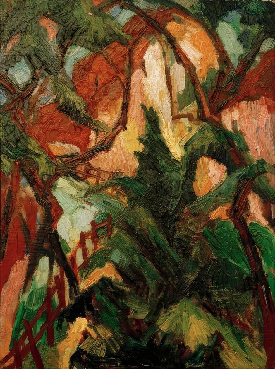 kırmızı yeşil by Hans Thuar
