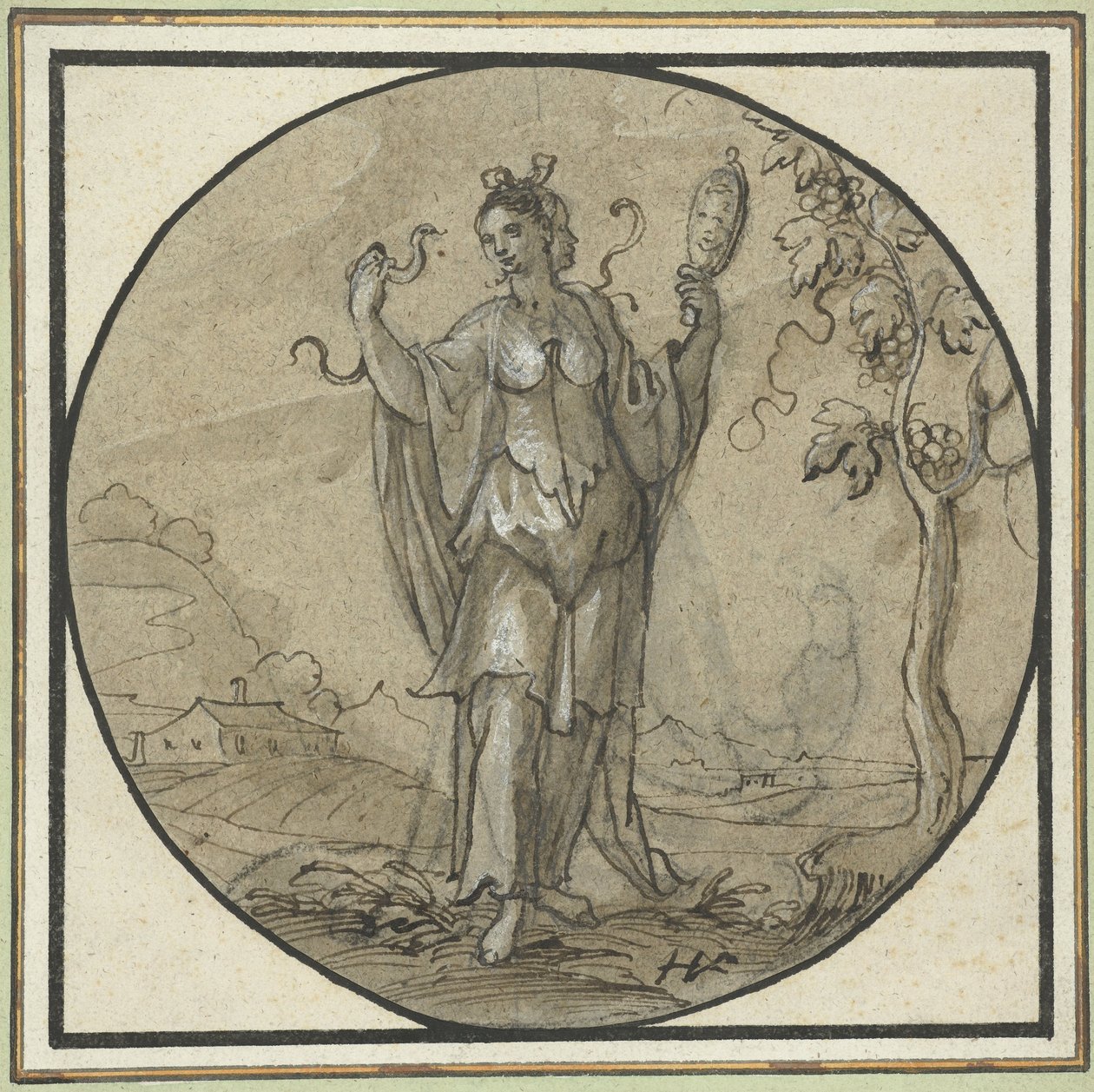 Dikkat (Prudentia) by Hans Ulrich Frank