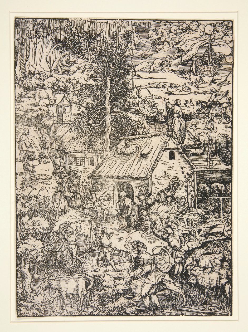 kırsal sahne by Hans Weiditz