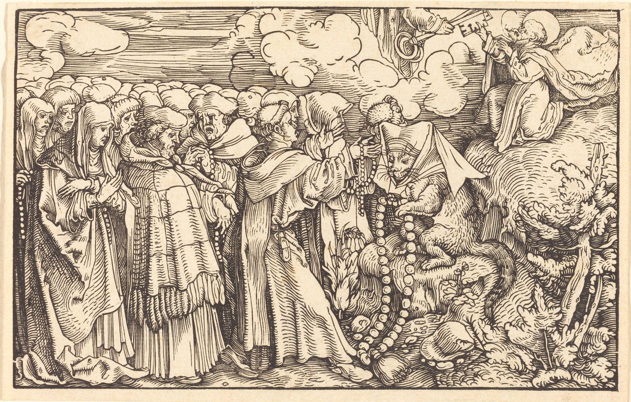 Alegori - Dini Uçarılık by Hans Weiditz, II