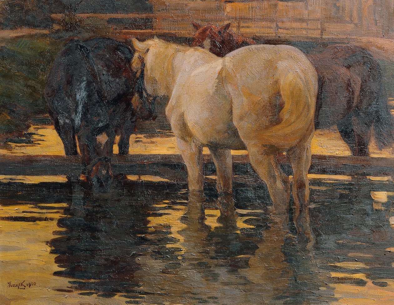 seldeki atlar by Hans von Hayek