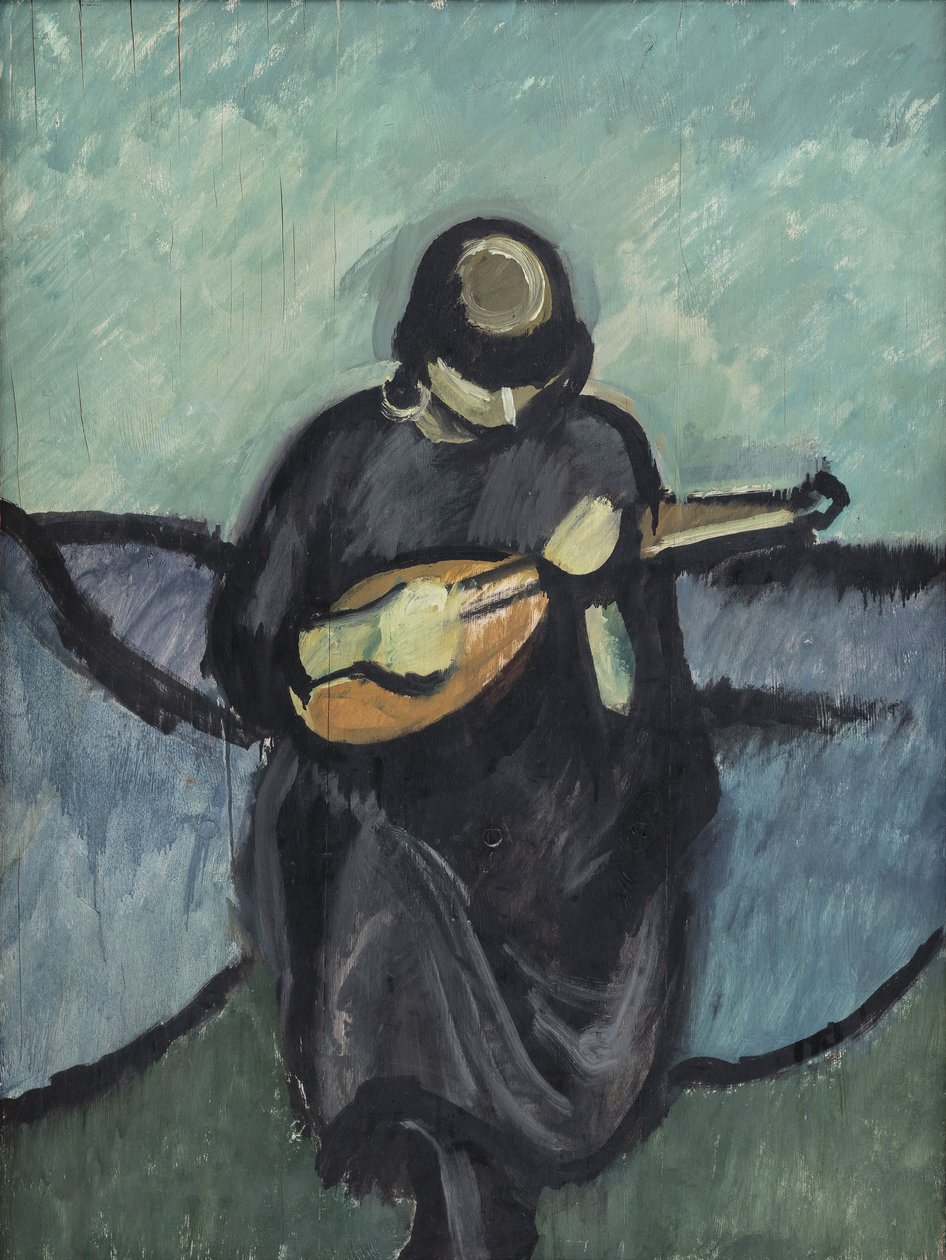 bir mandolinist by Harald Giersing