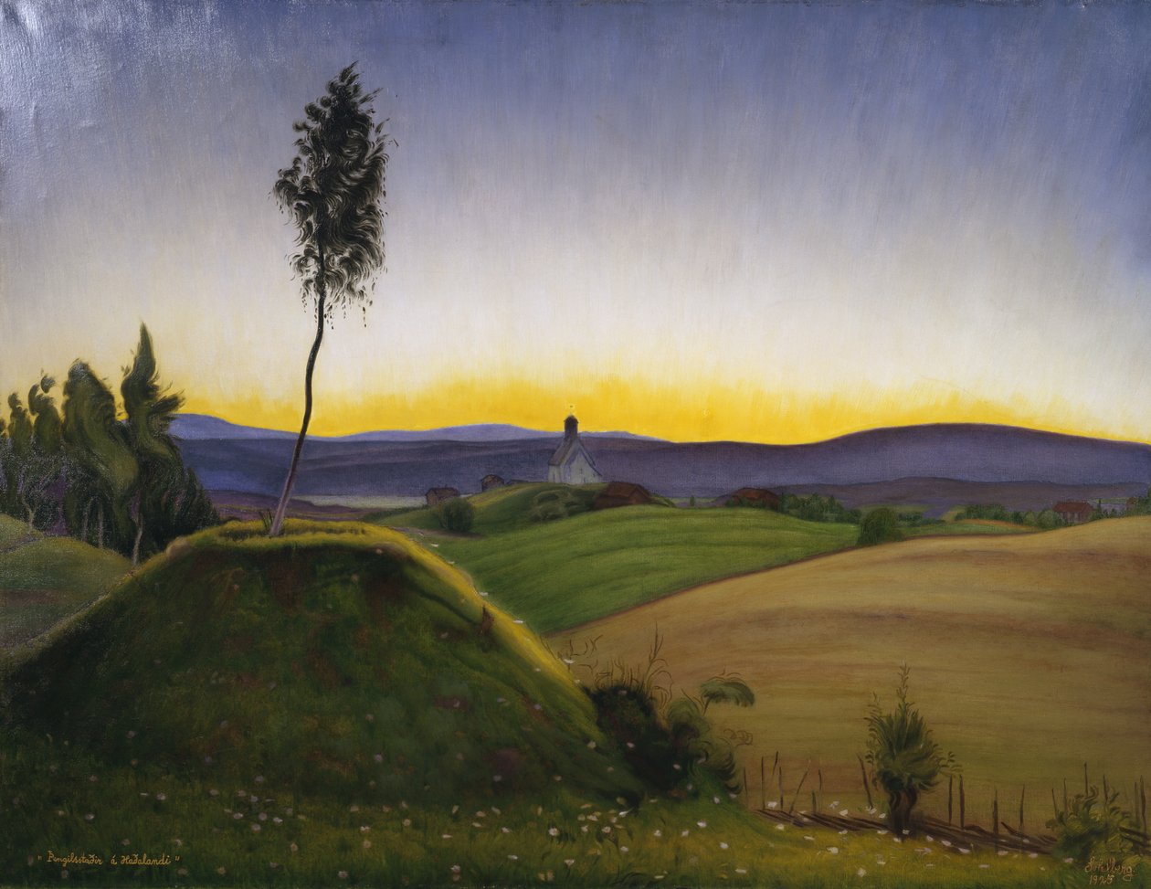 Tarihi Peyzaj by Harald Oscar Sohlberg