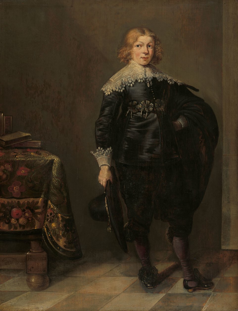 Bir çocuğun portresi by Harmen Willems Wieringa