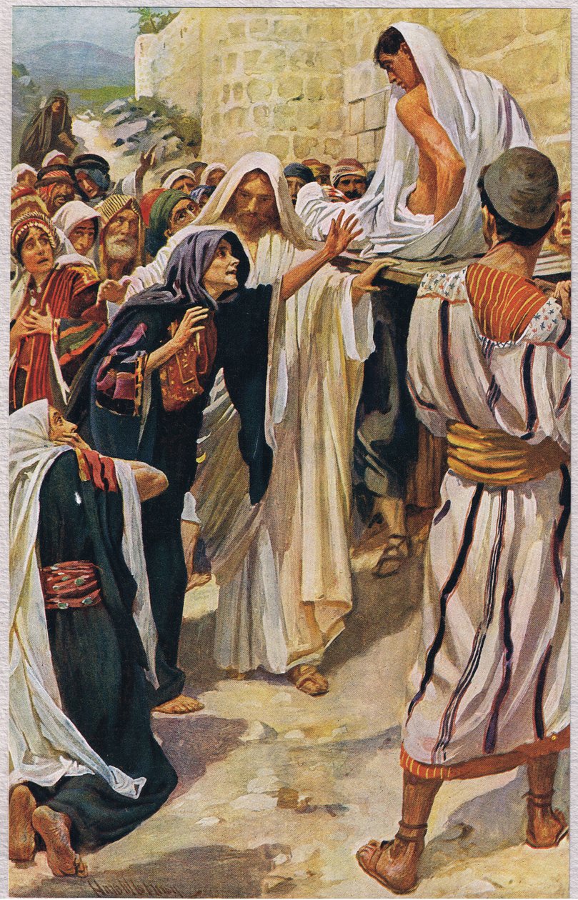 The Widow of Nain, The Religion Tract Society tarafından yayınlanan 