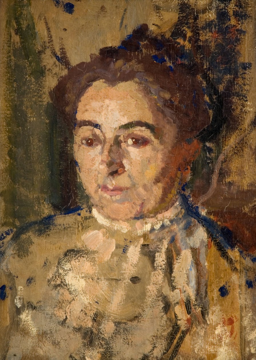 Bir Kadının Portre Çalışması, 1908-1910. by Harold Gilman