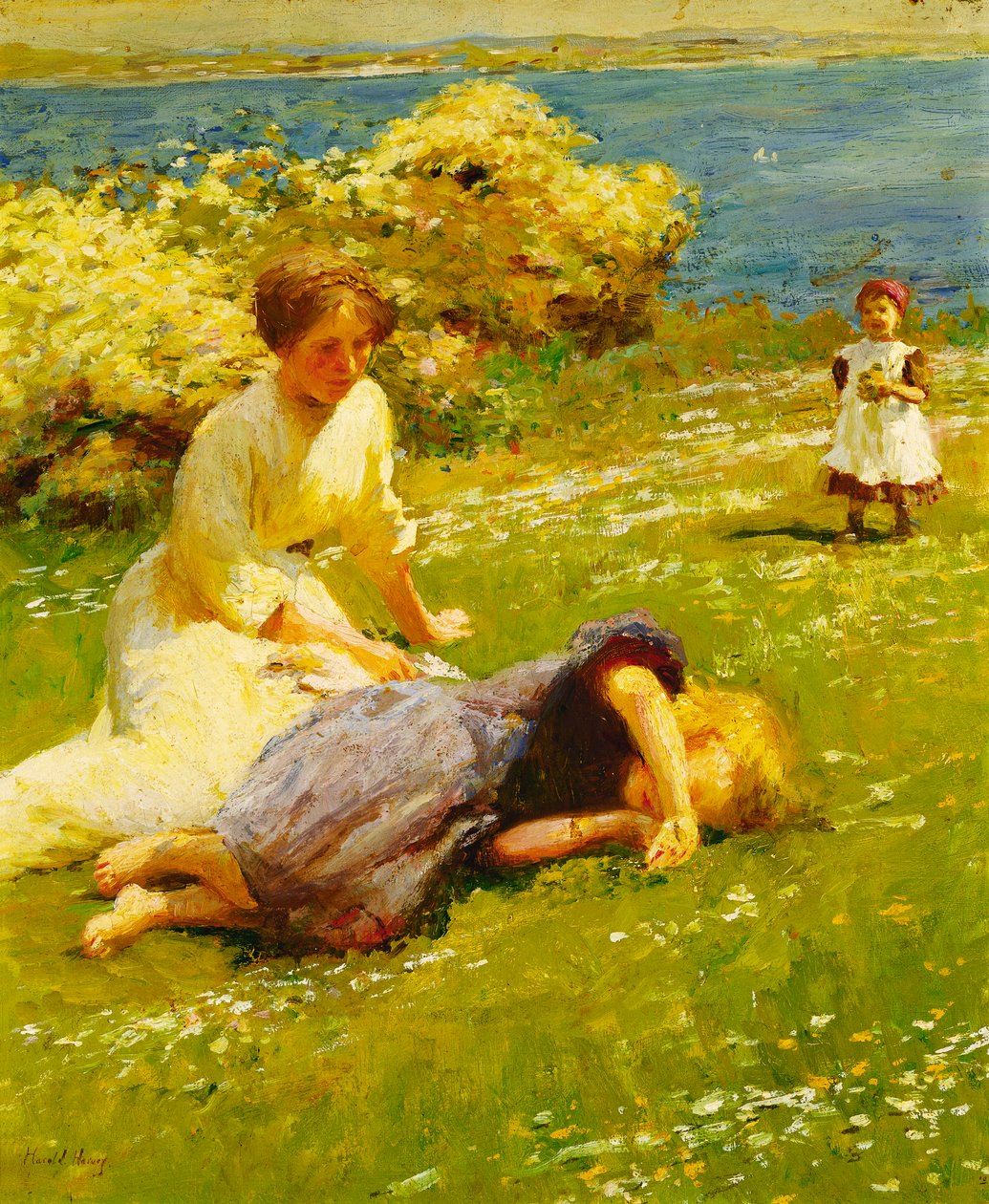 Uçurumun Üstündeki Genç Kızlar by Harold Harvey
