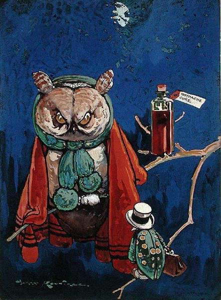 Diş ağrısı (kağıt üzerinde vücut rengi) by Harry Rountree