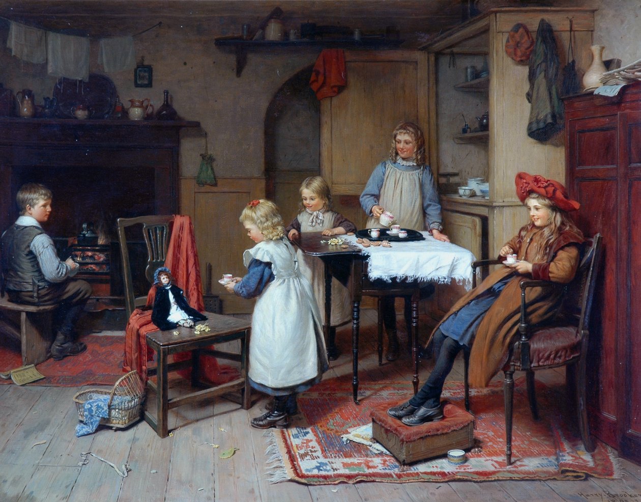 Beş çayı by Harry Brooker