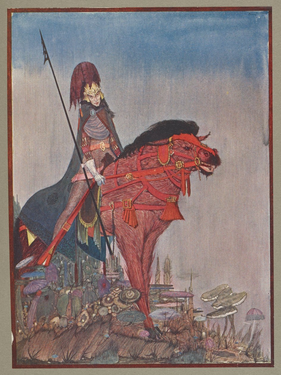 Baron Frederick Von Metzengerstein. by Harry Clarke