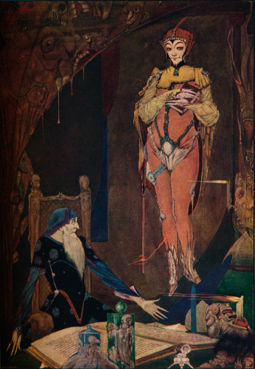 Faust İllüstrasyon, 1925 by Harry Clarke