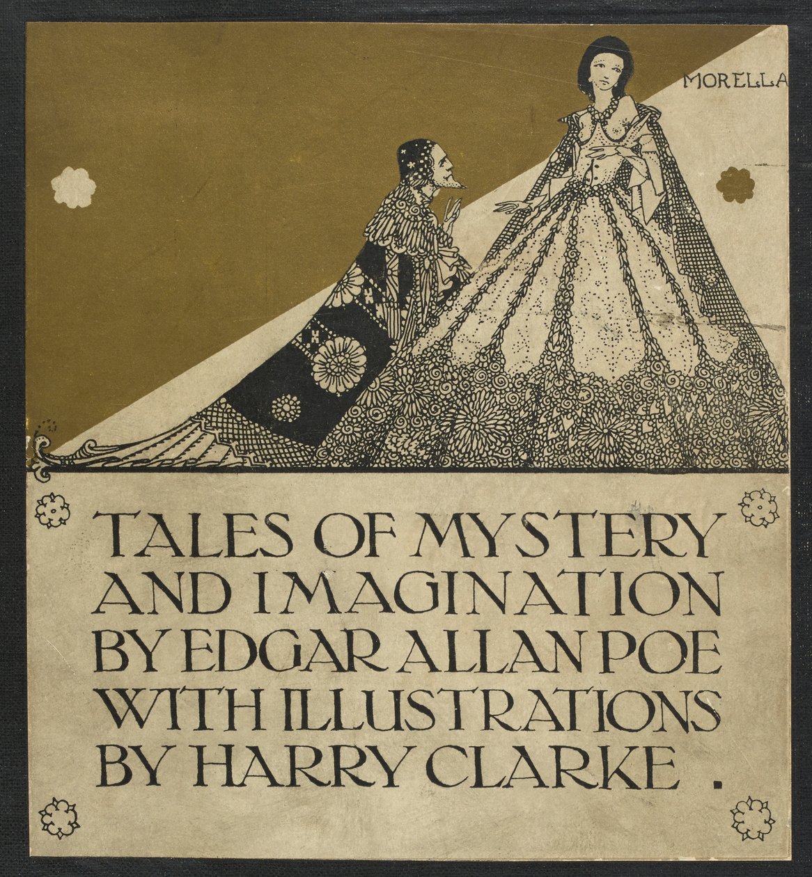 Resimli ön kapak. by Harry Clarke