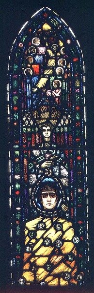 Mutsuz Yahuda (vitray) by Harry Clarke