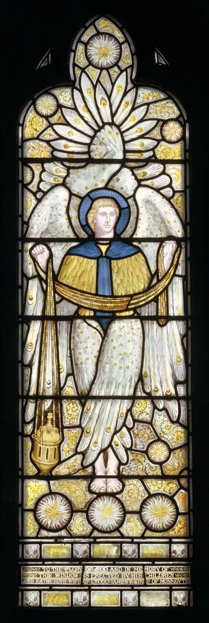 Buhurdanlı Melek, 1872-73 (vitray) by Harry Ellis Wooldridge
