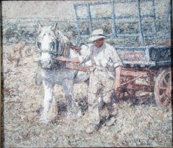 Pullukçu (tuval üzerine yağlı boya) by Harry Fidler