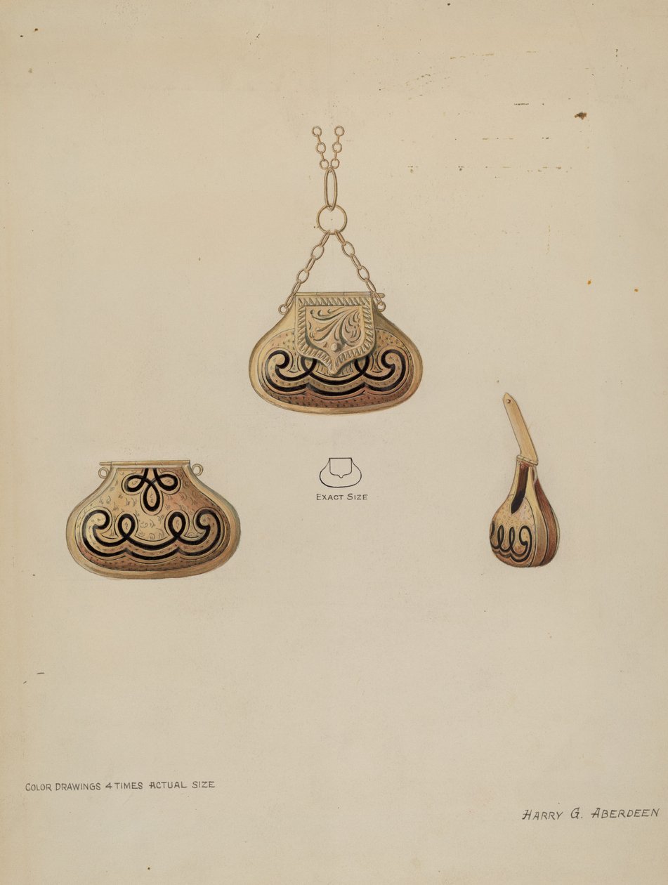 Parfüm için Madalyon by Harry G. Aberdeen