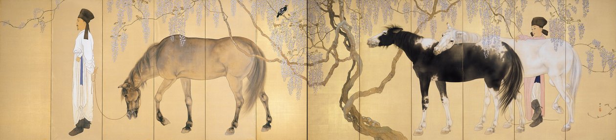 Bir Münzevi Ziyareti, 1930 by Hashimoto Kansetsu