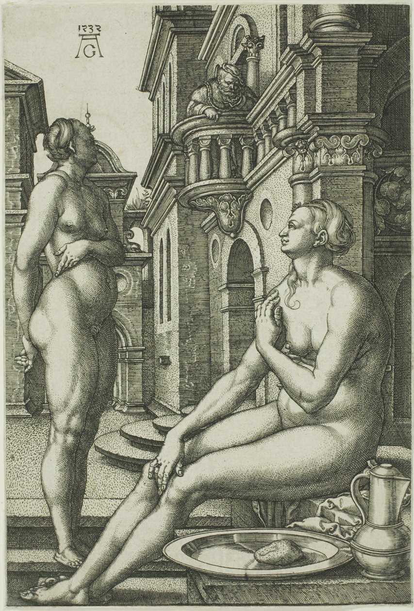 Hamamda Bathsheba by Heinrich Aldegrever