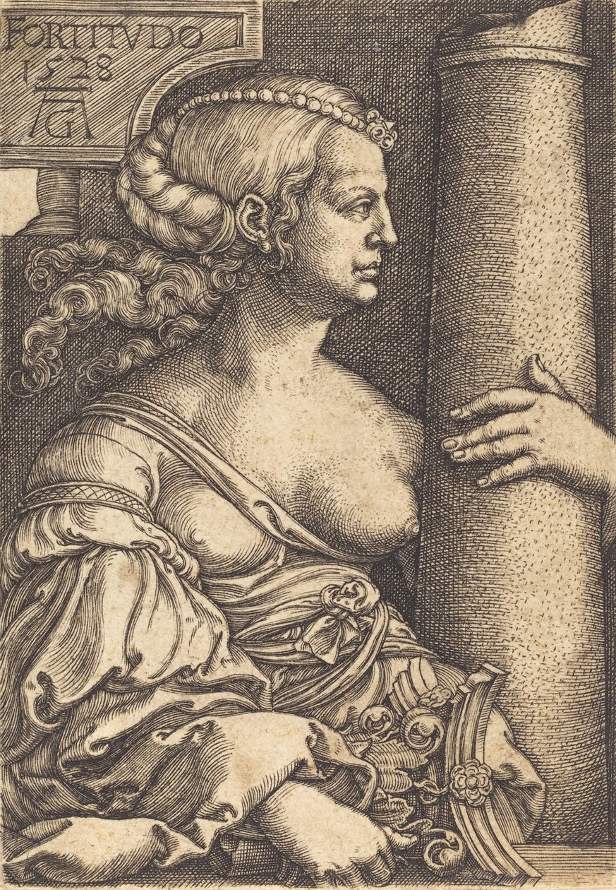 Cesaret, 1528. by Heinrich Aldegrever