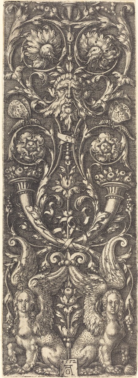 Süslü Yüksek Meyveler by Heinrich Aldegrever