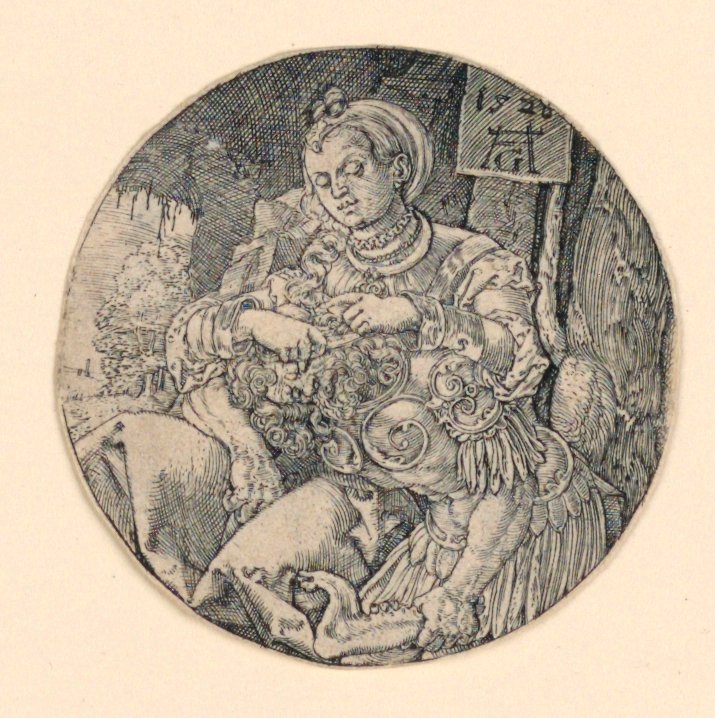 Samson ve Delilah by Heinrich Aldegrever